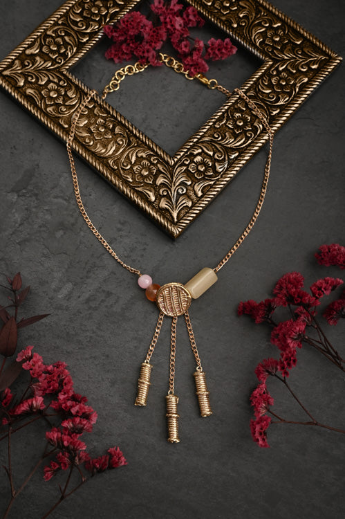 Miharu Dokra Pendent Necklace