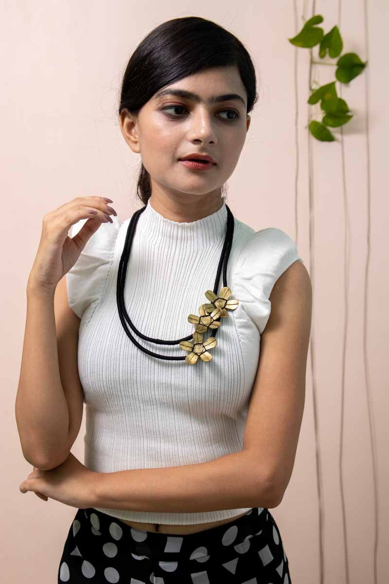 Dokra handmade jewellery necklace